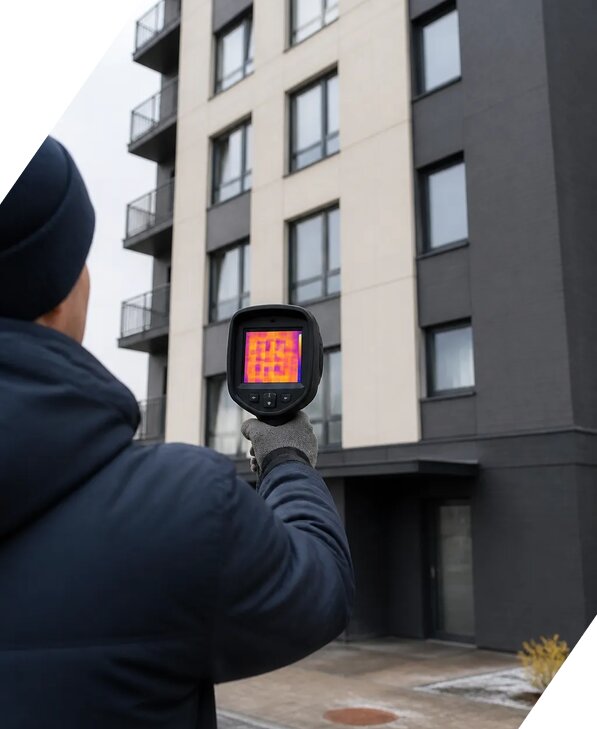 Тепловизионное обследование зданий в Сасове от 5053 р. | ЭкспертизаРоссия